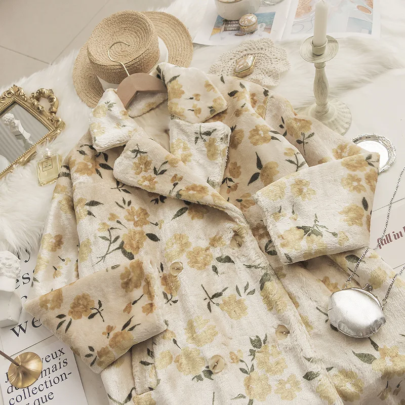 2020 шерстяное Женское пальто новинка средней длины корейское свободное маленькое