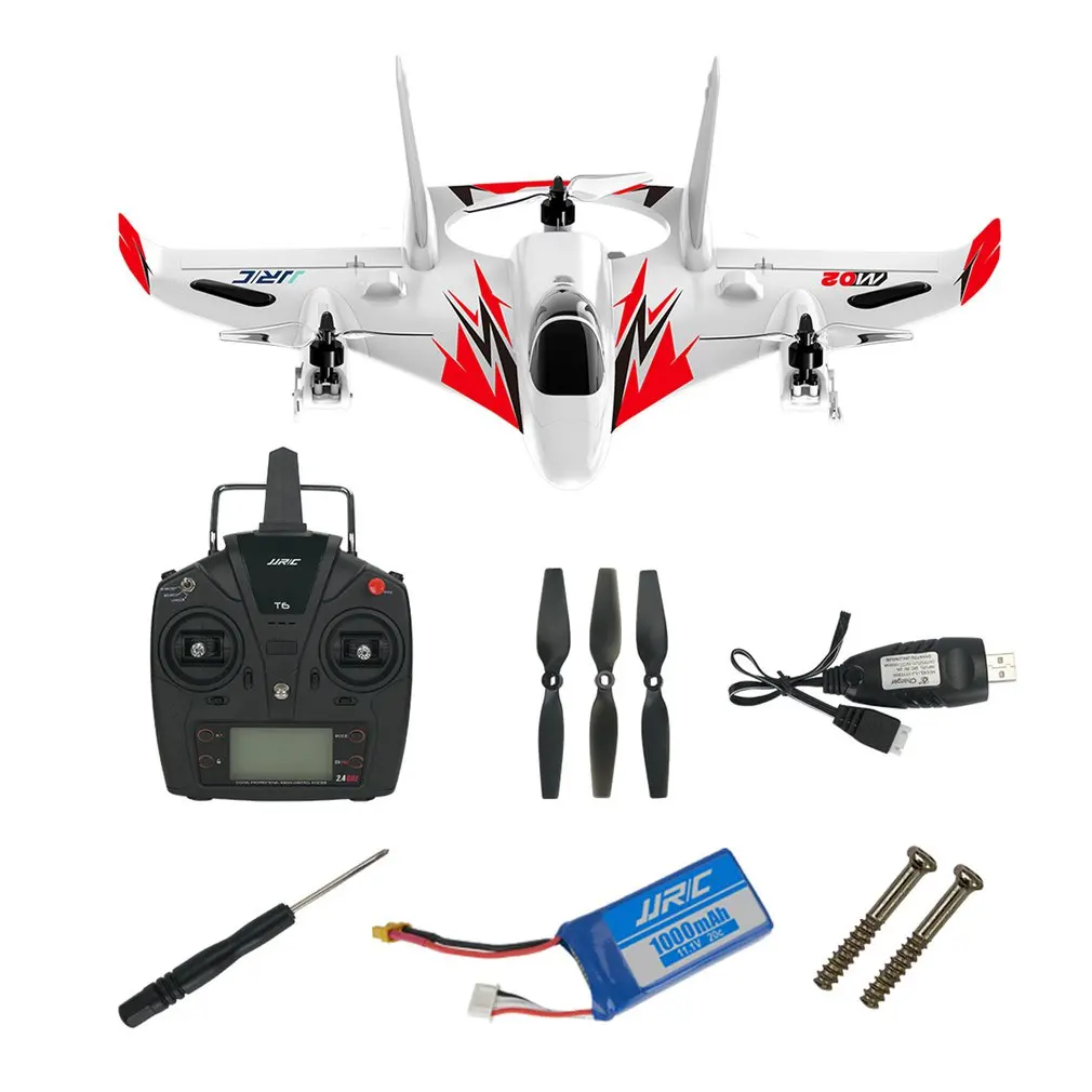 

JJR/C M02 RC Plane Brushless Remote Control Plane 6ch Multi-rotor Aircraft EPP RC Airplane Vertical Flight Glider