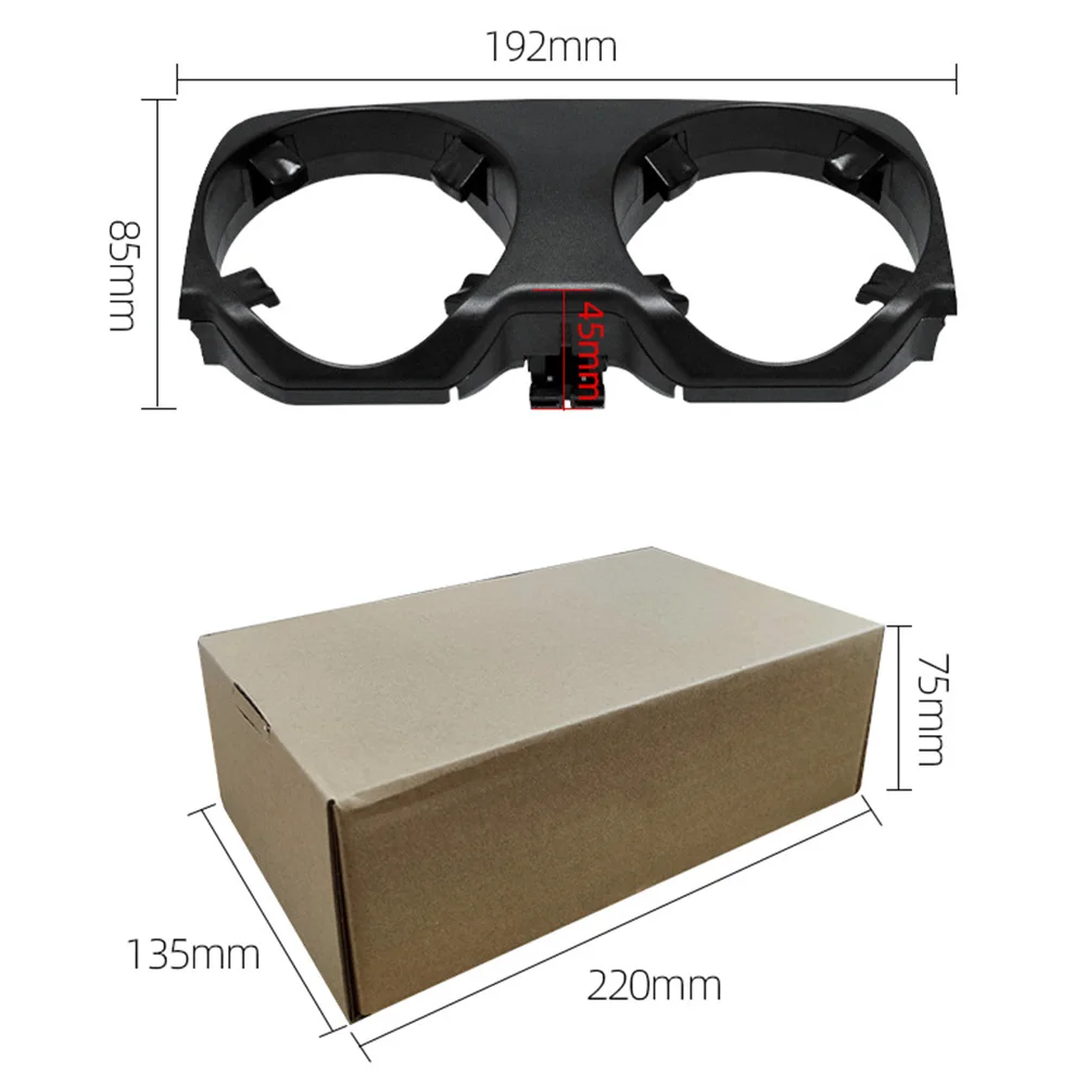 

Drink Holder Outer Cover Cup 51-169-179-820 Outdoor Personal Car Parts Decoration for BMW F01 F02 F04 7 Series 08-15