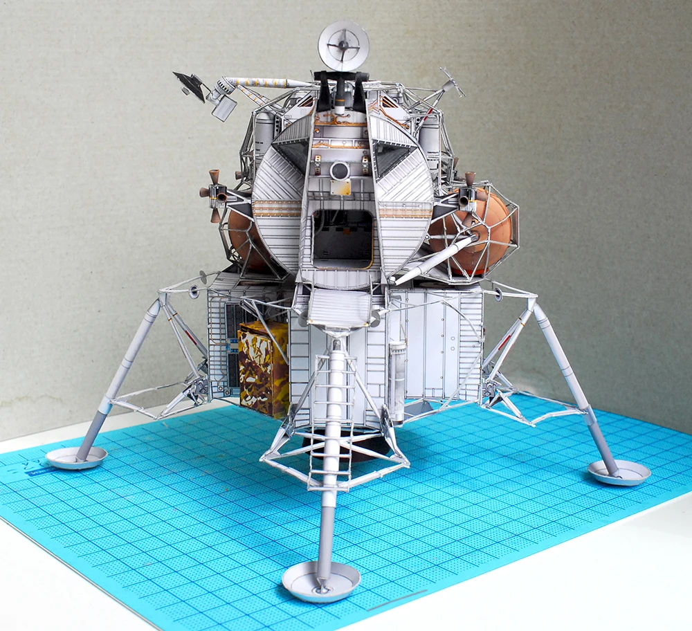 Масштаб 1:48 Apollo13 Mooncraft набор бумажных моделей ручной работы игрушечные Пазлы |