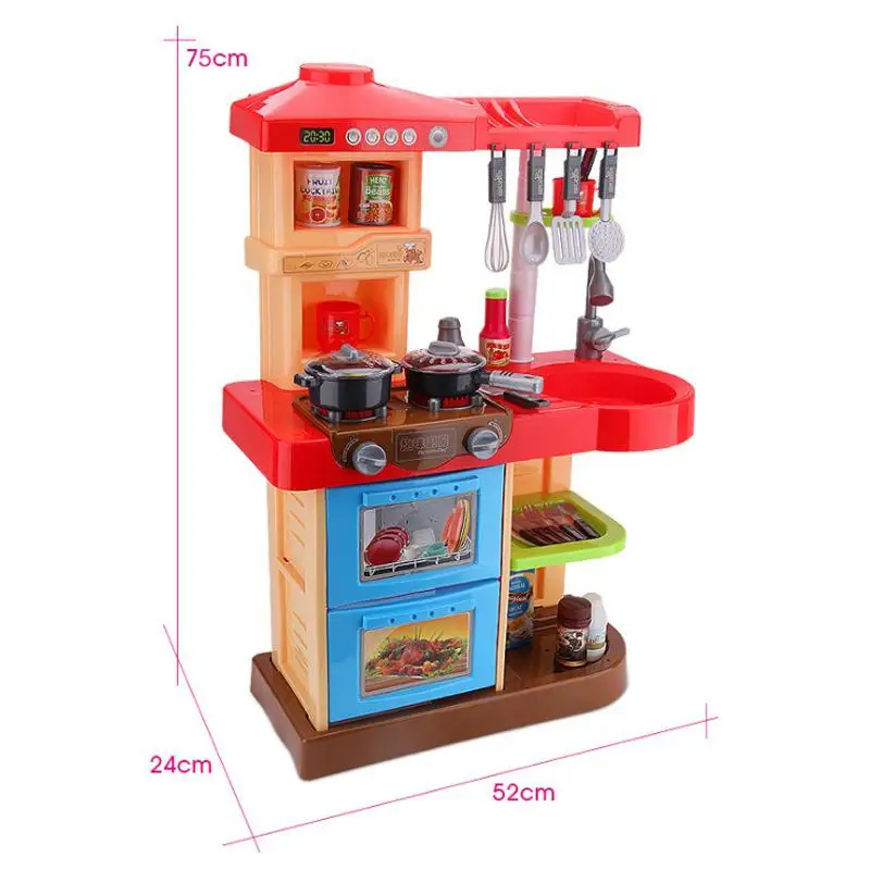 Новинка 2 типа 1 набор 37 шт. кухонный пластик для игры в еду детские игрушки с