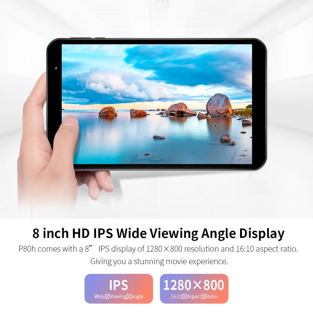 teclast p80h 8 inch tablet android 10 0 os quad core 2gb ram 32gb rom phone dual cameras 1280800 ips wifi gps 4000mah battery free global shipping