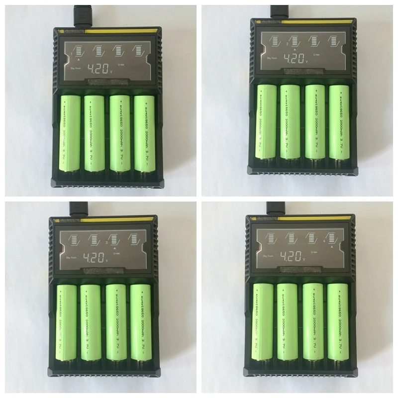 Suqy 40 шт./лот 18650 аккумулятор 3,7 v 2000mAh inr18650 литий-ионный Перезаряжаемый Аккумулятор Batterij
