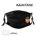 Валенсия маска DIY моющийся фильтр Pm2.5 рот тренд Fubol Валенсия Испания футбол