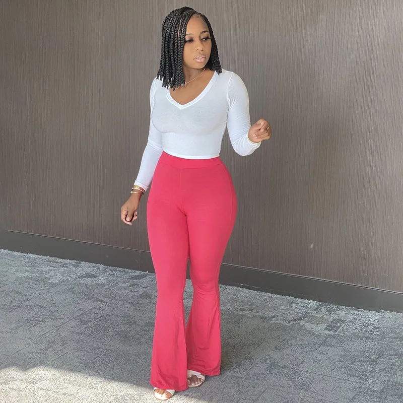 

Women Flares Pants Mall Goth Sexy Hollow Out High Waist Skinny Zipper Trousers Joggers Sweatpants Harajuku Fashion Y2K Clothing