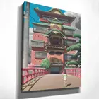 Картина Унесенные Призраками красочная Картина на холсте, современный домашний декор комнаты