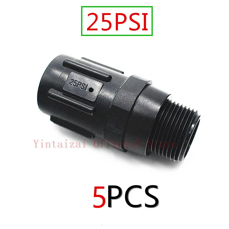 5 шт. предустановленные регуляторы давления с резьбой шланга FHT x MHT 3/4 дюйма