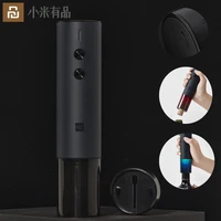 portable xiaomi huo hou electric wine bottle opener system anti corrosion high hardness usb charge low noise long battery life