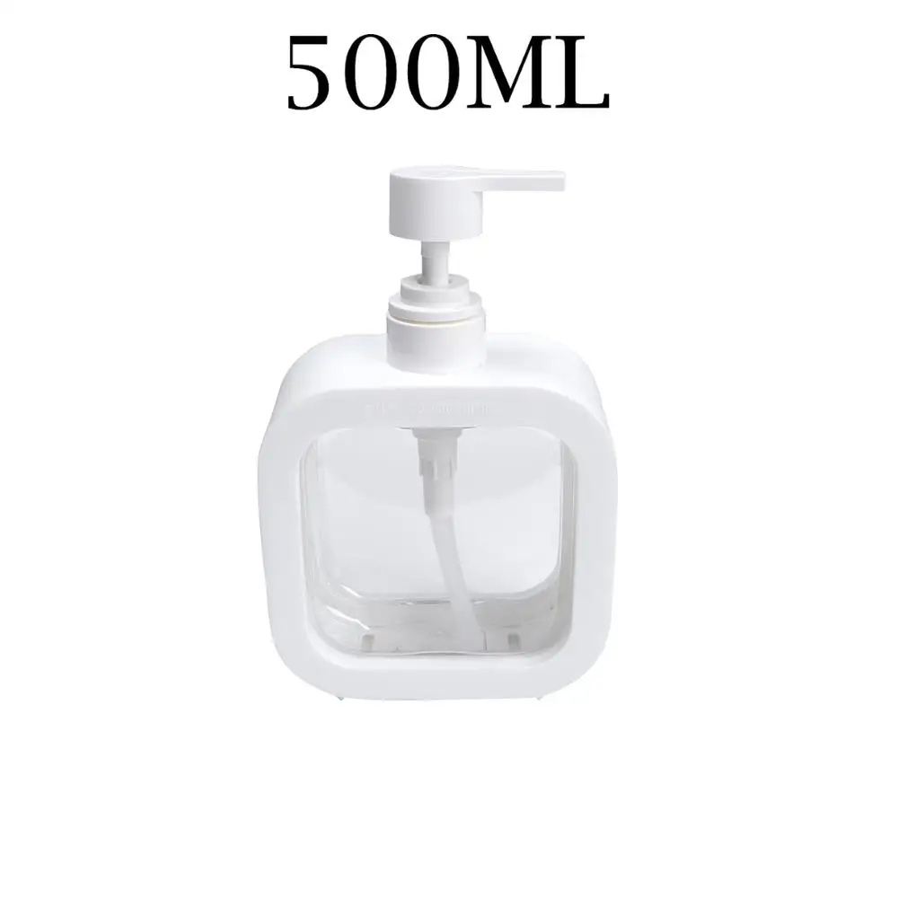 

Separate Empty Bottle Portable Travel Replacment Bottle Large Capacity Plastic Transparent Shampoo Make Up Pressing Bottle
