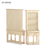 jo house mini bookshelf shelves 112 16 dollhouse minatures model dollhouse accessories