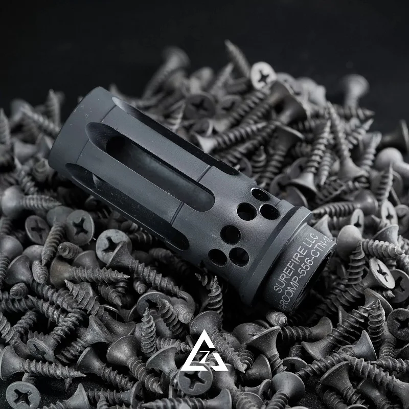 14 мм CCW резьба металлический Surefire Warden Suppressor адаптер Flash компенсатор для