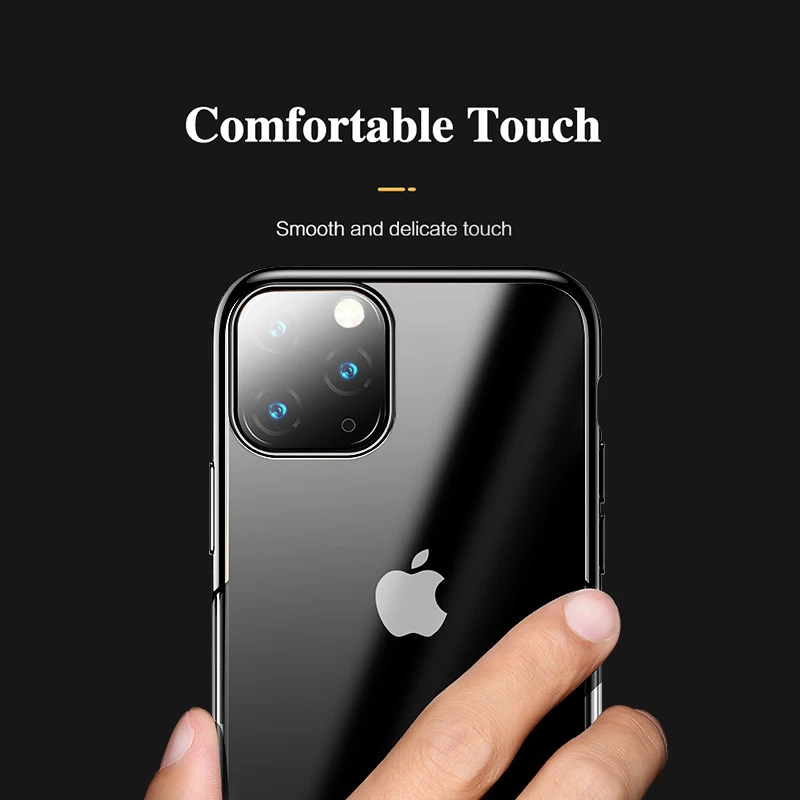 

Ultra Thin Transparent Plating Case For iPhone 11 Pro Max Case Luxury Soft Silicone Back Cover For iPhone 11 Pro X S Max XR Capa