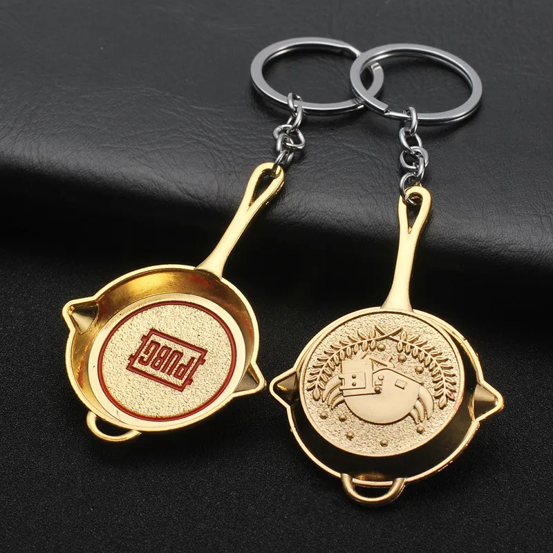 Новая модель оружия PubG брелок популярная цепочка для ключей в виде курицы сумка