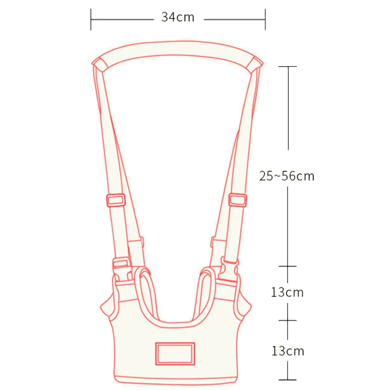 

Baby Walker Toddler Belt Unisex Walkers Assistant Jumper Harness Safety Toddlers Belts Walking Wing Infant Kid Safe Leashes