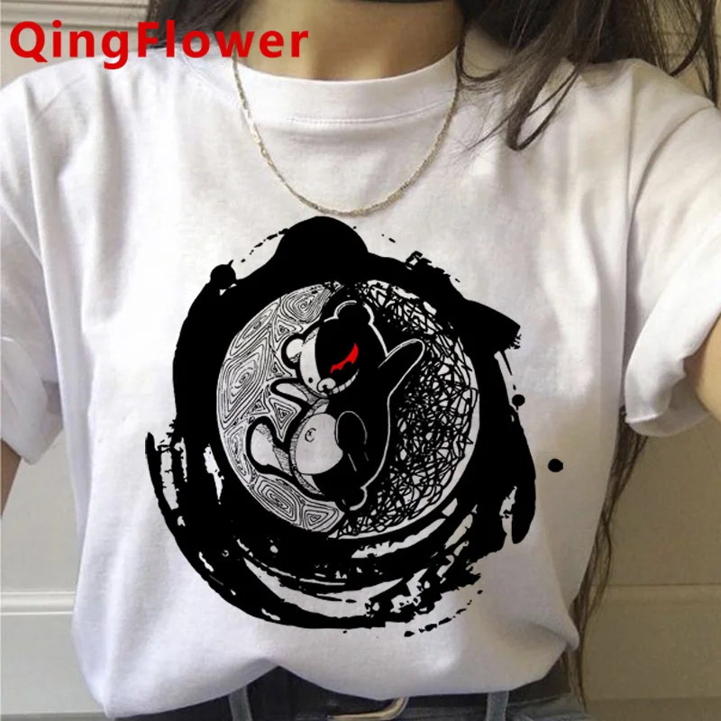 

Футболка Ouma Kokichi Danganronpa V3, Мужская футболка с принтом в стиле Харадзюку, Повседневный милый летний топ tumblr