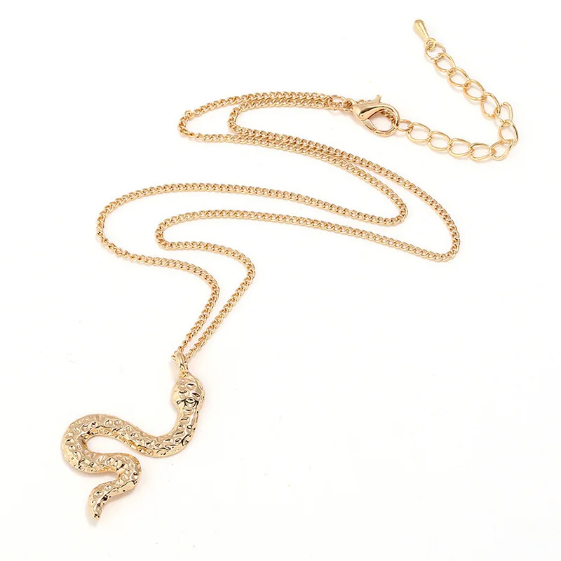 Модные серьги-каффы в форме змеи стиле панк для женщин винтажные золотые