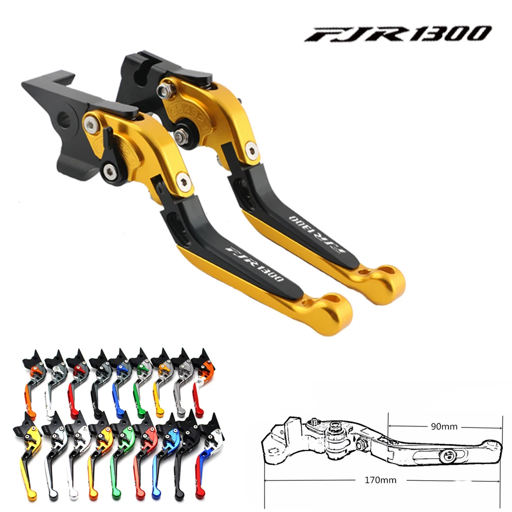 Для Yamaha FJR1300 FJR 1300 2004 2018 2008 2009 2013 2014 2015 2016 2017 титана CNC Складной Тормозной Рычаг
