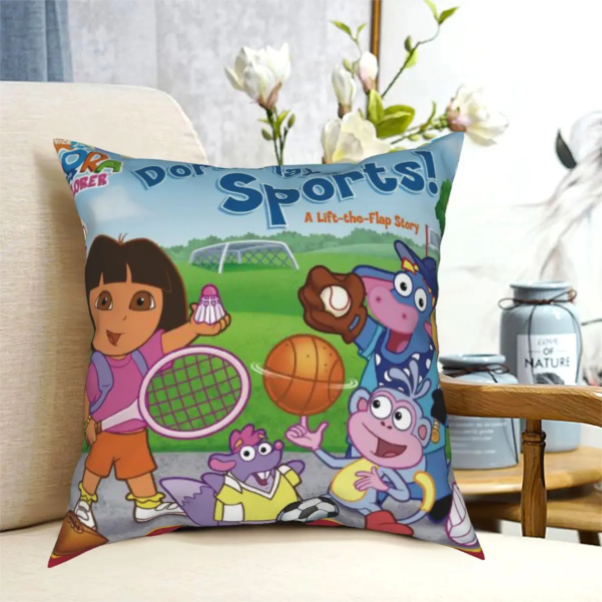 Чехол для подушки Dora The Explorer 942|Наволочка| |