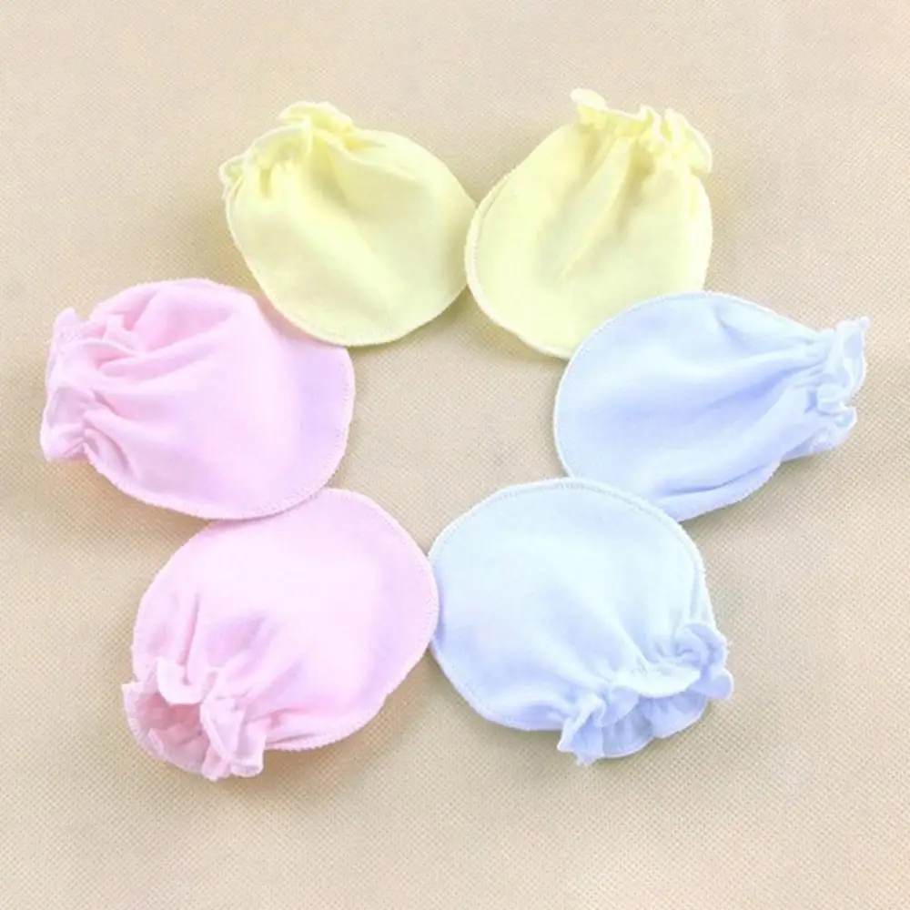 

4 Pairs Newborn Baby Anti Scratch Gloves Infant Protecting Anti-grasping Mittens