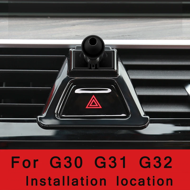 adjustable car phone mount holder for bmw 5 7 series g30 g31 g32 f10 f11 g11 g12 f01 f02 car interior accessories free global shipping