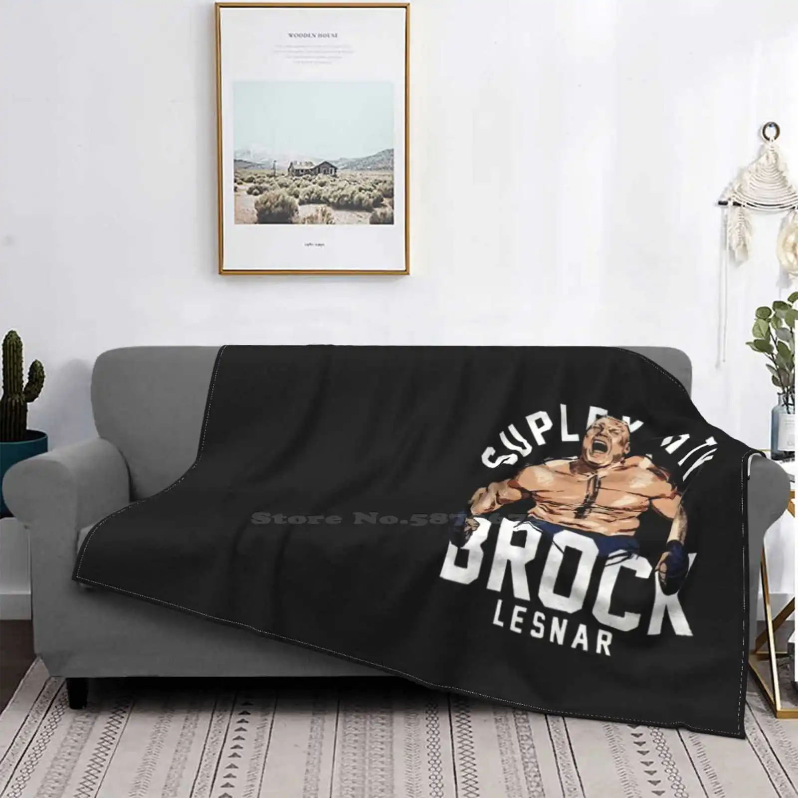 Фланелевое одеяло Super City Brock с вырезами яркое теплое фланелевое рельефным