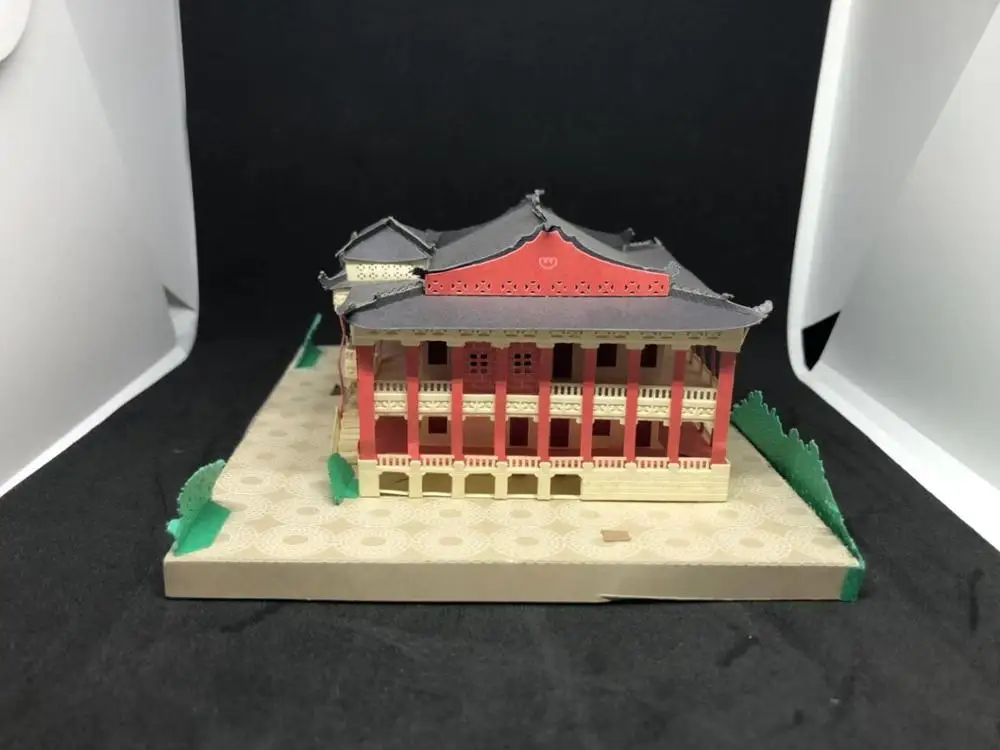 3D головоломка бумажная модель здания игрушка Великая мировая культура Китай