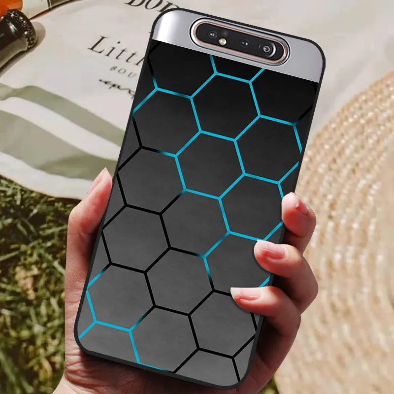 For Samsung A80 Case Silicon Back Cover Phone Case For Samsung Galaxy A80 Cases for Galaxy A 80 A805F A805 Soft bumper Funda