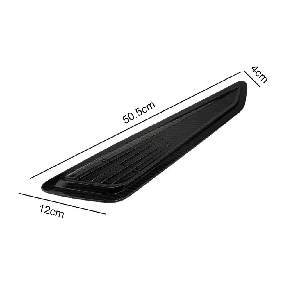 2Pcs Car Vent Trim Anti-collision High Strength ABS Decorative Front Hood Shade Cover for Camaro LT 1LT 2LT-RS 2016-2018 - купить по