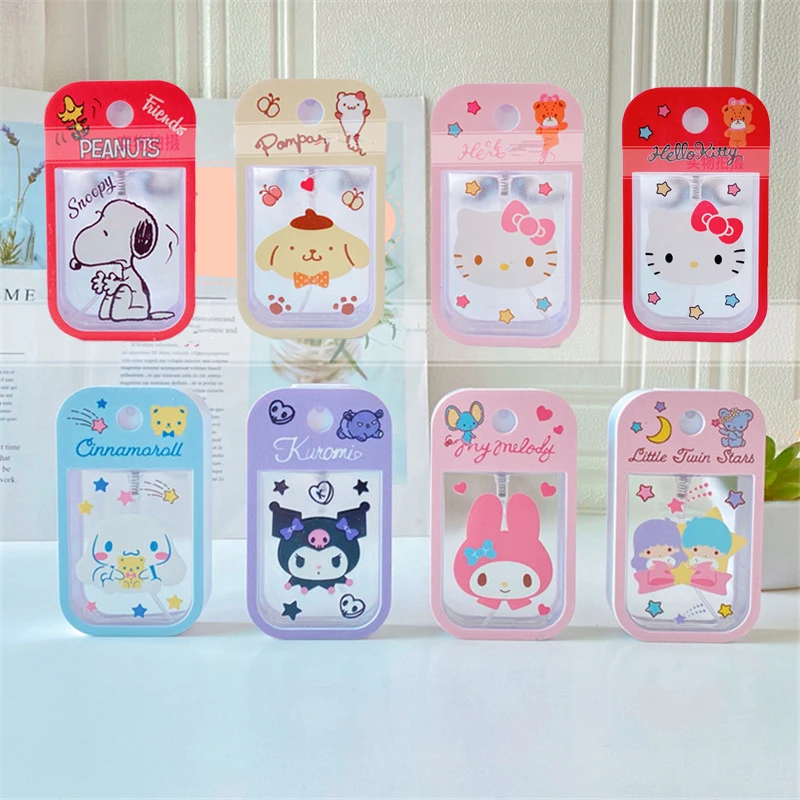 

Sanrio Hobby Kuromi Cute Spray Bottle Travel Transparent Plastic Perfume Atomizer Empty Small Spray Bottle Free Safe Dropship