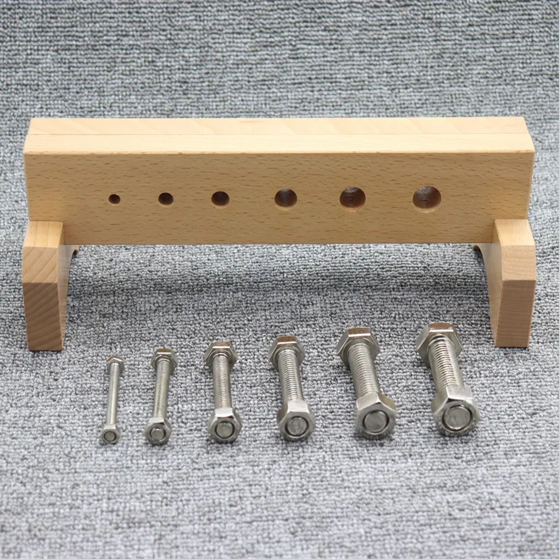 Головоломка Монтессори для раннего обучения 3-6 лет зрительно-координационная