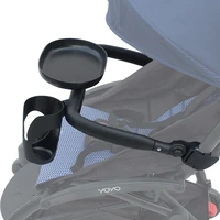 3 into 1 baby stroller accessories armrest and dinner plate and milk cup for babyzen yoyo yoyo2 bumper dining table yoyo 2