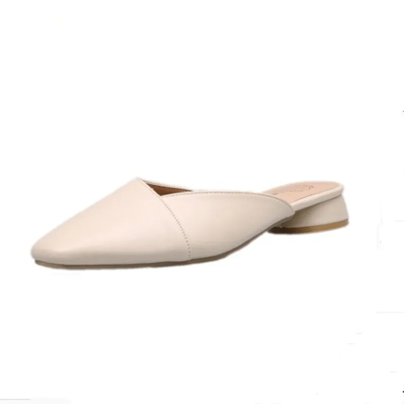 

Шлепанцы женские, красные, летние, на толстом каблуке