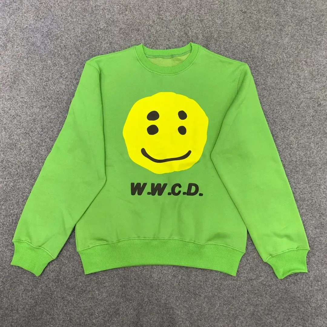 19SS CPFM.XYZ W.W.C.D толстовки для мужчин и женщин smile face1:1 высокое качество cpfm свитшоты