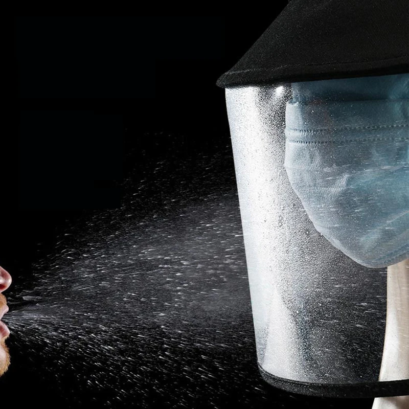 

Multi-function Protective Cap Anti-fog Hats Men Women Dust Protection Bucket hat Anti-saliva Face Cover Outdoor fisherman hat 20