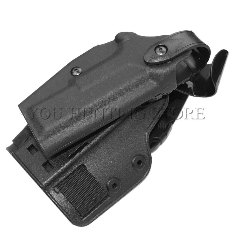 

Hunting Drop Leg Gun Holster Quick Release Tactical Thigh Holster Right Hand Paddle for GLock 17 19 22 23 31 32