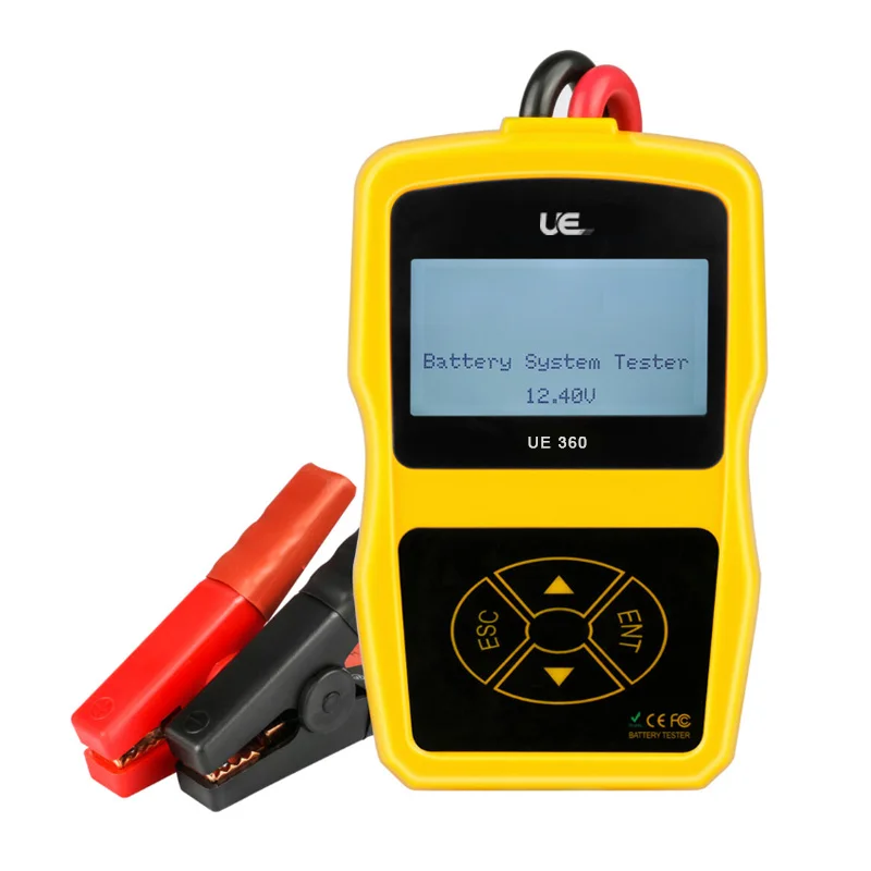 

UE-360 12V Автомобильный анализатор аккумулятора/тестер аккумулятора автомобиля анализатор проводимости детектор bettery