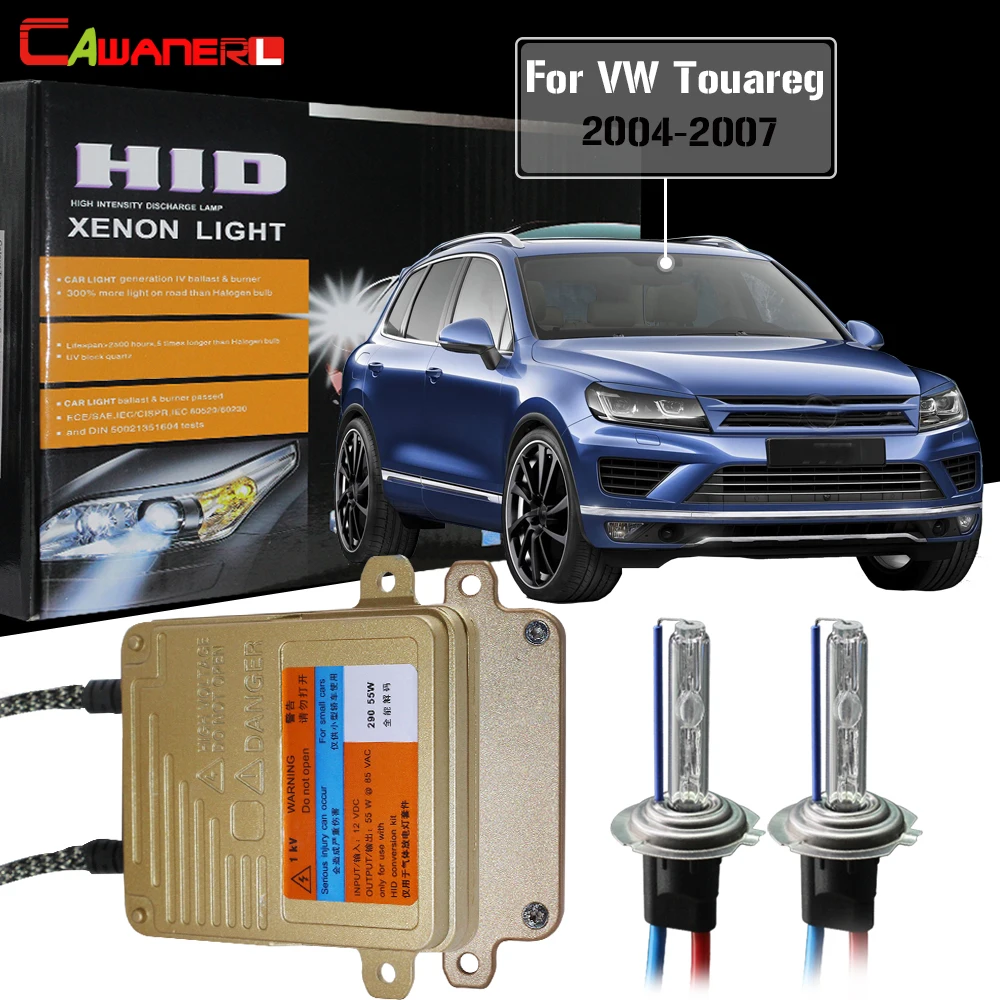 Cawanerl 55 Вт H7 автомобиля HID Xenon комплект переменного тока без ошибки балласт авто