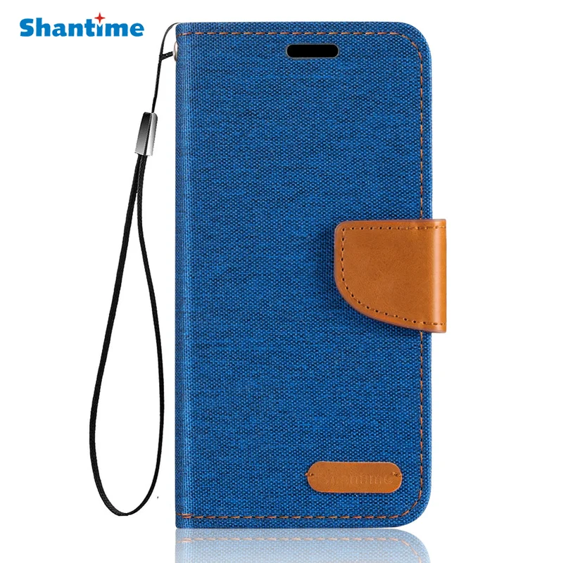 Buy Oxford Leather Wallet Case For Sharp Aquos S3 With Soft TPU Back Cover Magnet Flip High on