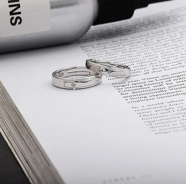 YIWANG925 серебряное Винтажное кольцо ручной работы для мужчин и женщин парные