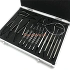 21 шт.компл. из нержавеющей сталититанового сплава, офтальмологическая катаракта, микро-хирургия глаз