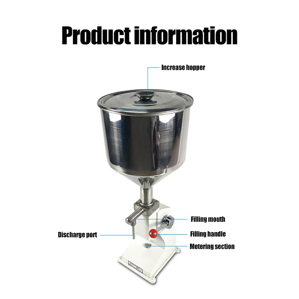 Ручная машина для наполнения пищевых продуктов лак ногтей косметический крем