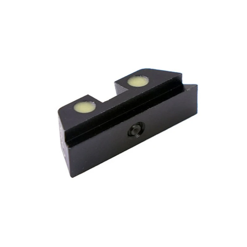 

Tactical Pistol Green Dot Fiber Optic Front Rear Rail for Glock Sight Scope Hunting Accessories Parts