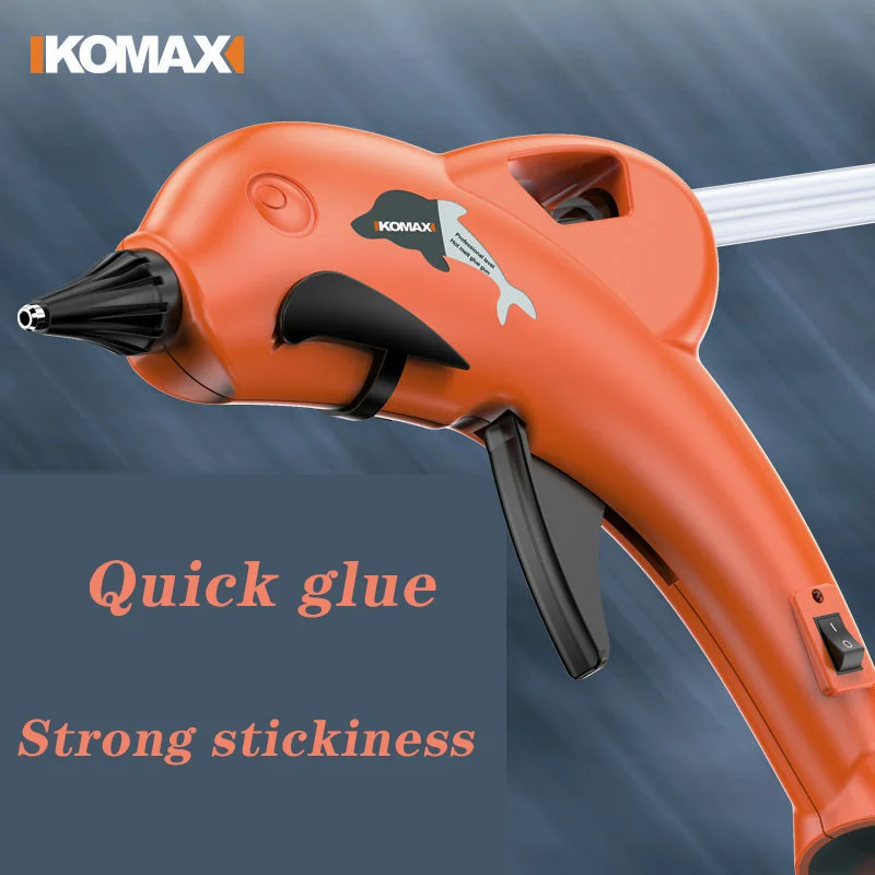 Термоклеевой пистолет высокотемпературный силиконовый 90 Вт для проектов сделай