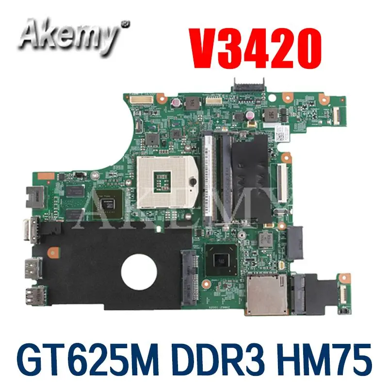 CN 0P7RC5 для For DELL V3420 3420 V2420 2420 P7RC5 оригинальный GT625M DDR3 HM75 тест материнской платы
