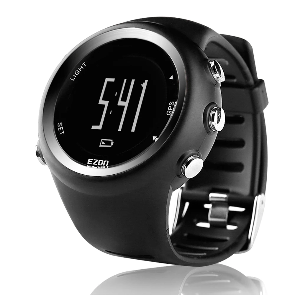50M Waterproof Watch Men's GPS Timing Digital Watch Outdoor Sport Multifunction Watches Fitness Distance Speed Calories Counter