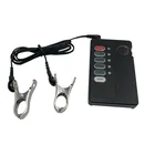 Электрошоковые зажимы для сосков Зажимы для груди БДСМ бондаж для связывания Фетиш Блокировка пениса Электрическая Медицинская тематическая секс-игрушка для женщин игрушки