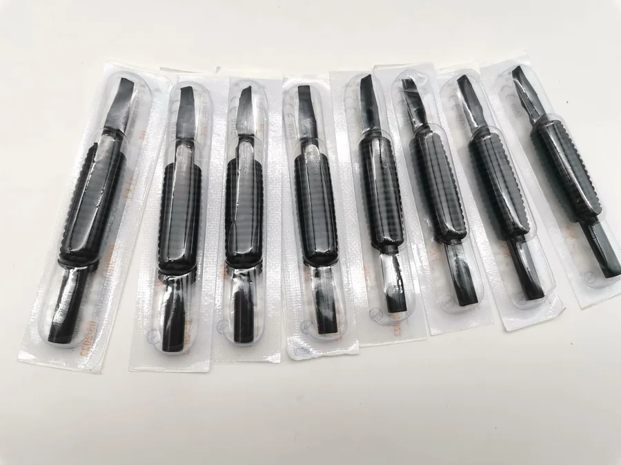 16 мм 9ft40 шт татуировки одноразовые трубки ручки черные резиновые ручки|tube cycle|tube