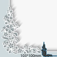 cutting dies flower lace metal and stamps stencil for diy scrapbooking photo album embossing paper card 103100mm