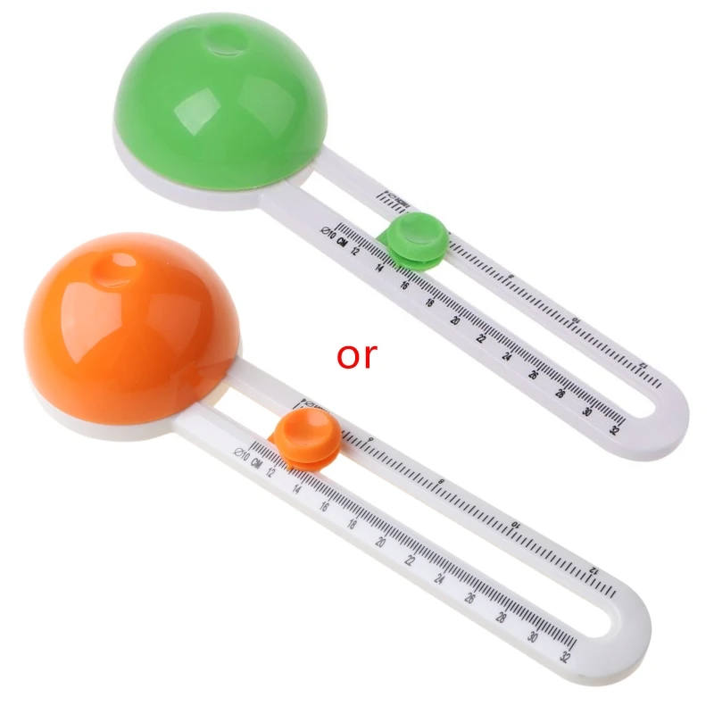 

2021 Новый Простой пластиковый круглый нож для резки, модель компаса, круглый нож для резки бумаги, скрапбукинга, открыток, режущие инструмент...