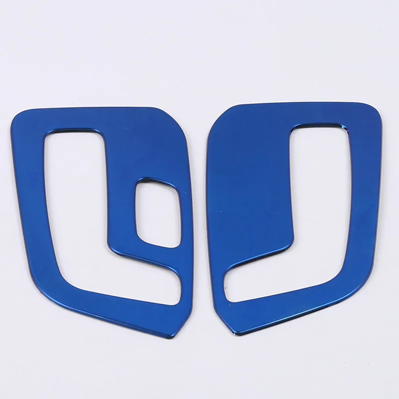 

For Mazda CX-5 CX5 2017-2020 Buttons panel frame Seat Adjustment Panel Cover Interior stainless steel Trim Sticker Accessories
